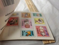 Vtg Stickers God Gave Us Animals Kittens Puppies Duck Sticker Pack 6 Sheets 1998
