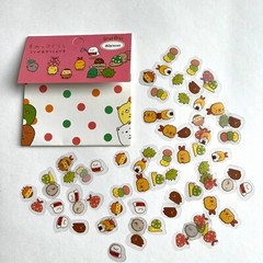 Sumikko Gurashi Sticker Flakes Cute Kawaii Bundle of 4 packs