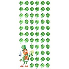 Violette Stickers – Mini Shamrocks – 1 Four Leaf Clover Sticker Sheet – Planners