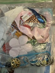 Junk Journal Supplies Mystery Box 1lb Paper Pages Ephemera Pieces Ribbons