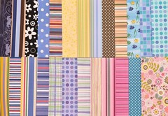 25 Rare Vintage 12 x 12 Scrapbooking Papers (Collection R)