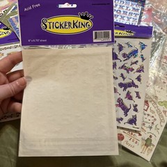 Vintage Sticker King Scrapbooking Victorian Style