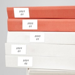 White Color Coding Labels 2 × 3 Inches Rectangle Vinyl Self-Adhesive Stickers…