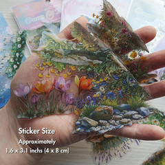 Scrapbook Flower Stickers(120Pcs) – journaling Stickers for Scrapbooking Adul…