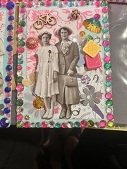 Memory Lane! 5 Vintage Junk Journal Ephemera Cards With Envelopes. Repurpose