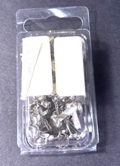 Lot Of Craft & Scrapbooking Supplies: Small Stencils Tags Embellishments Misc