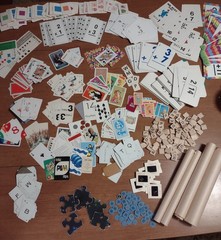 Art & Junk Journaling Cards Scrabble Tiles Game Pieces Slides 1000+ Pcs