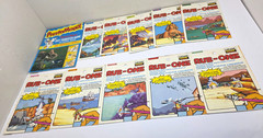 RARE Vintage Letraset Action Transfers Rub-Ons PrestoMagix Lot Of 11 Used