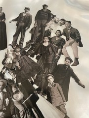 Tim Holtz Idea-ology Paper Dolls PORTRAITS PEOPLE Opened Pack 62 Pieces