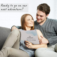 Date Night Adventure Scrapbook for Couples – 40 Scratch off Challenge and Date