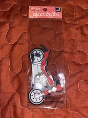 Jolee’s By You «MOTORCYCLE» Layered 3-D Sticker ~ Rare and NIP