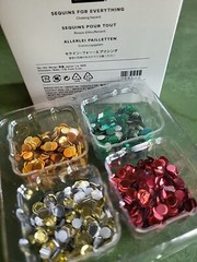 Stampin’ Up! SEQUINS FOR EVERYTHING 3600 PCS 4 Colors 3 Shapes HARD TO FIND!