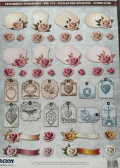 REDDY CREATIVE CARDS LABELS FRAMES GIFT TAGS BANNER RIBBONS FLORAL ACCENTS 2 PGS