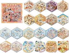 Adorable 3D Scene Stickers Set – 20 Designs for Stress Relief & Enjoyment