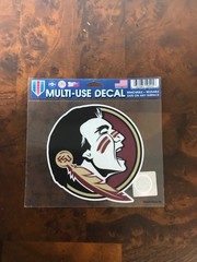 NCAA Multi-Use Decal Reusable/Removable – WinCraft NEW-FLORIDA STATE UNIVERSITY