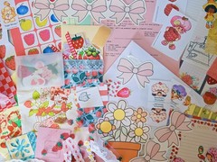 Strawberry Shortcake Scrapbooking Junk Journal Embellishment Vintage Empherma