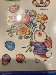 American Greetings- Stickety – Doo-da easter stickers-2 sheets