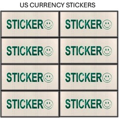 $2 Two Dollar 1963 Legal Tender Note (US CURRENCY STICKERS) (Lot Of 4)