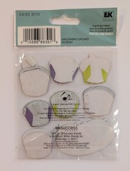 RARE Jolee’s Halloween Cupcakes Scrapbooking Stickers