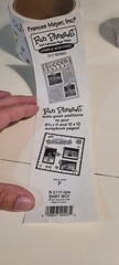 Retired Frances Meyer Our Baby Boy rolls of stickers Frogs & snails scrapbook