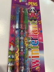 Vintage Lisa Frank Holiday Pens