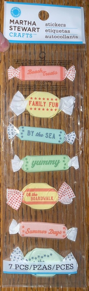 Martha Stewart Salt Water Taffy Candy Beach Family Fun Summer Days Sea Halloween