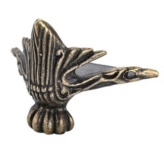 Home Corner Protector Box Decorative Zinc Alloy 42x30mm Antique Bronze