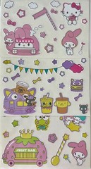 My Melody Pink White Bunny Sanrio Sticker Lot 100+ Stickers Hello Kitty Bakery