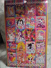 🌈Lisa Frank Sticker 3 Books Of 5 Sticker Sheets 600 Stickers Bendon New Booklet