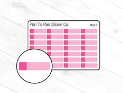 1482-2~~Dark Pink Labels Planner Stickers.