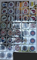Vtg Fleer Ultra Logo Silver Hologram Stickers Lot 36 Major League Baseball MLB