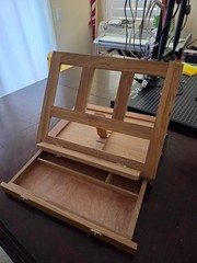 Wooden scrapbooking supply Tables Solana