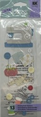 Cozy Home & Hobbies Scrapbook Stickers | Jolee’s Boutique | Dimensional House