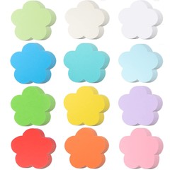 144 Pieces Flower Cutouts Paper Large Flowers Assorted Color Spring Flower Cu…