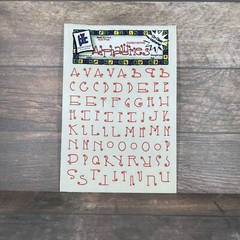Provo Craft Scrapbook Stickers – You Choose | Alphabet Fruit Floral Shells