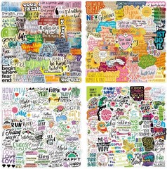 200pcs Inspirational Stickers for Adults Students Teachers Teens Kids, PVC Wa…