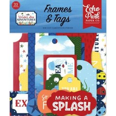 Crafts EP Frames Tags Under Sea Adventure Fish Explore Shark Splash Summer Fun