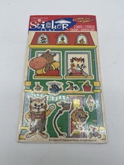 Vtg. 1998 Forget Me Not American Greetings Sticker Zone “Busytown” Lot Of 2