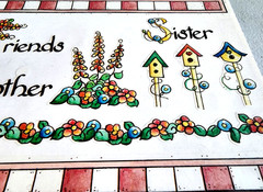 Bo Bunny Mother Daughter Sister Friend Clear Stickers 1999 NOS Scrapbooking