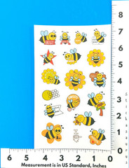 Bees Honey Scented Scratch & Sniff Sticker Sheet