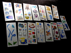 CREATIVE MEMORIES STICKERS Holiday, Summer Fun, Months of the Year, Sticker pack