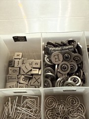 LOT Scrapbook Journal Accents Metal Crafts Jewelry Snaps Hangers Charms