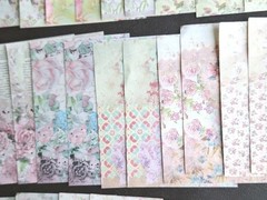 100PC Scrapbooking Vintage Ephemera Paper Pack The Rose Connection New Design