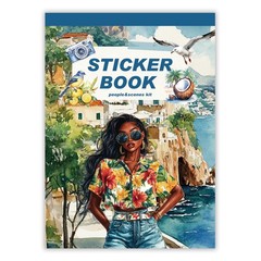 Prstincol 326Pcs Black Girl Themed Planner Stickers Characterstickersbook_3