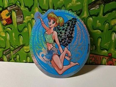 Vintage Stickers Fairy Prism Vending Machine Sticker Dykom 2000
