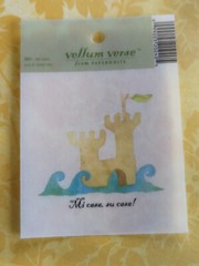 NEW Lot 8 BABY / Children Transparencies Vellum Words Phrase Verses, Scrapbook
