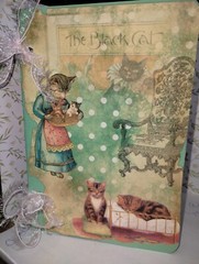 Vintage Cats Junk Journal Scrapbook USA Seller
