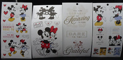 Lot of 13 Happy Planner Disney Mickey & Minnie Mouse Sticker Sheets / New
