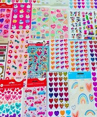 Love Heart Themed 559+ Stickers 4 Kids Teens Teachers Party Gifts DIY Cards