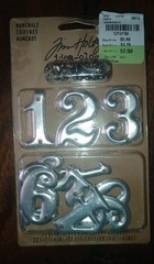 Tim Holtz Blue Moon Beads Scrapbooking Embellishments Lot Metal Keys Gears